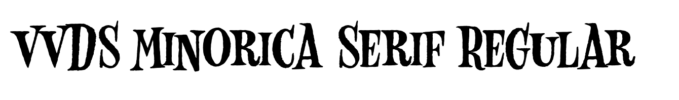 VVDS Minorica Serif Regular